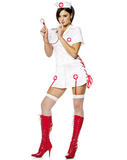 Sexy Nurse Fancy Dress Costume